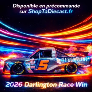 ** Précommande ** 2026 Corey Heim #5 Frontline Darlington 20/03/26 Race Win