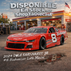 2024 DALE EARNHARDT JR #8 Budweiser Late Model 1/24 ARC Standard