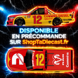 ** Précommande ** 2026 Brenden "Butterbean" Queen #12 Cummins Throwback