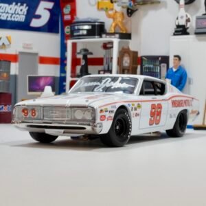 1969 Leeroy Yarbrough #98 Winebarger Motor Co. 1/24 University Of Racing Autographed by Junior Johnson