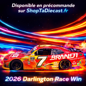 ** Précommande ** 2026 Justin Allgaier #7 Brandt 21/03/26 Race Win