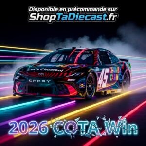 ** Précommande ** 2026 Tyler Reddick #45 Chumba Casino COTA 01/03/26 Race Win
