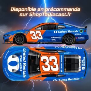 ** Précommande ** 2026 Austin Hill #33 United Rentals