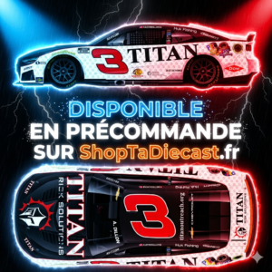 ** Précommande ** 2026 Austin Dillon #3 Titan Risk Solutions