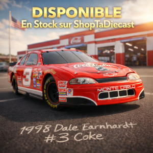 1998 Dale Earnhardt Sr #3 Coke 1/24 ARC Black Windows