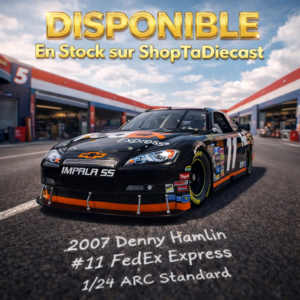 2007 Denny Hamlin #11 FedEx Express 1/24 ARC Standard