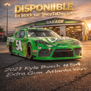 2021 Kyle Busch #54 Extra Gum Atlanta Win 1/24 ARC Standard