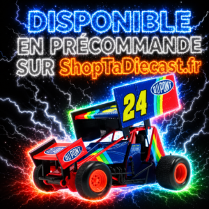 ** Précommande ** 2026 Jeff Gordon #24 Dupont Fantasy Sprint Car