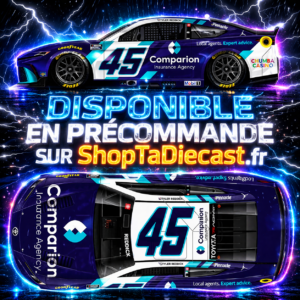 ** Précommande ** 2026 Tyler Reddick #45 Comparion Insurance