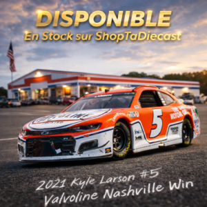 2021 KYLE LARSON #5 Valvoline Nashville Win 1/24 ARC Standard