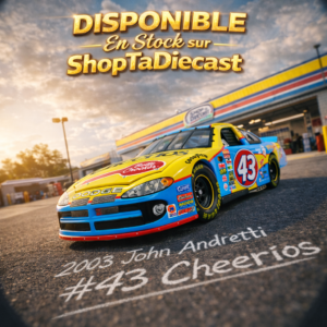 2003 John Andretti #43 Cheerios 1/24 ARC Standard