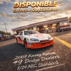 2007 Kasey Kahne #9 Dodge Dealers 1/24 ARC Standard