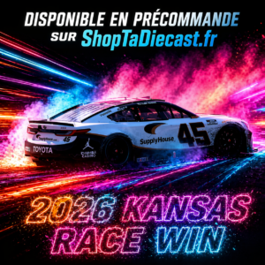 ** Précommande ** 2026 Tyler Reddick #45 Supply House Kansas 19/04/26 Race Win
