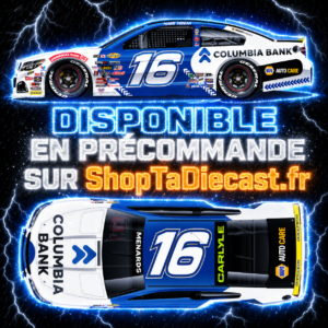 ** Précommande ** 2026 Hailie Deegan #16 Columbia Bank