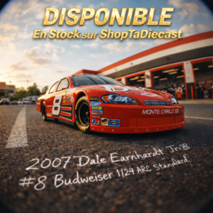 2007 Dale Earnhardt Jr. #8 Budweiser 1/24 ARC Standard