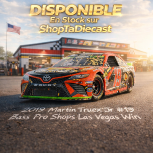 2019 Martin Truex Jr. #19 Bass Pro Shops Las Vegas Win 1/24 ARC Standard