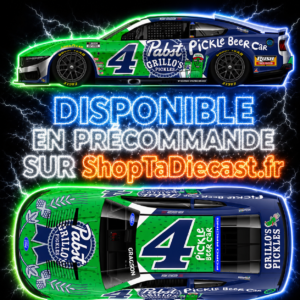 ** Précommande ** 2026 Noah Gragson #4 Grillo's Pickles/Pabst Blue Ribbon