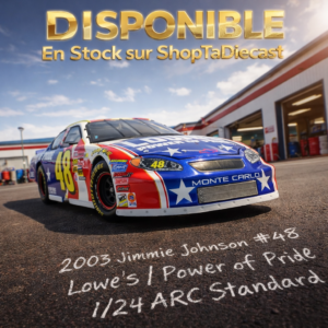 2003 Jimmie Johnson #48 Lowe's / Power of Pride 1/24 ARC Standard