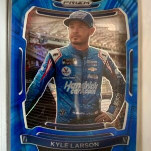 2021 Panini Prizm #4 Kyle Larson Blue