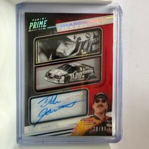 2019 Panini Prime Shadowbox Signatures #SS-DJ Dale Jarrett 28/99 Autographed