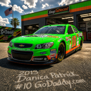 2013 Danica Patrick #10 GoDaddy.com 1/24 ARC Standard