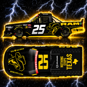 ** Précommande ** 2026 Parker Kligerman #25 Ram/Nothing Stops Texas Truck Series