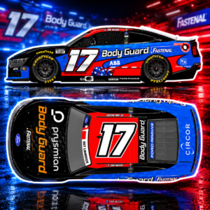 ** Précommande ** 2026 Chris Buescher #17 Body Guard Salutes