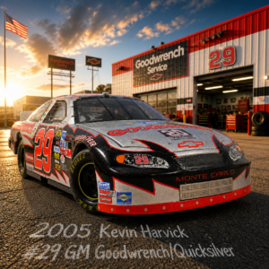 2005 Kevin Harvick #29 GM Goodwrench/Quicksilver 1/24 ARC Standard (mauvaise boîte)