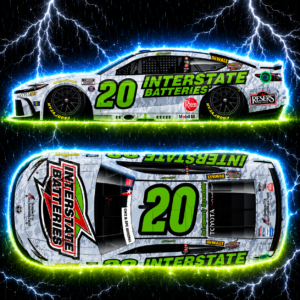 ** Précommande ** 2026 Christopher Bell #20 Interstate Batteries Salutes