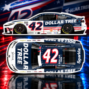 ** Précommande ** 2026 John Hunter Nemechek #42 Dollar Tree Patriotic