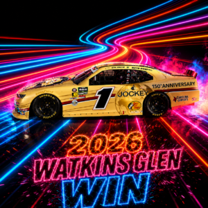 ** Précommande ** 2026 Connor Zilisch #1 Jockey 150th Anniversary Watkins Glenn 09/05/26 Race Win