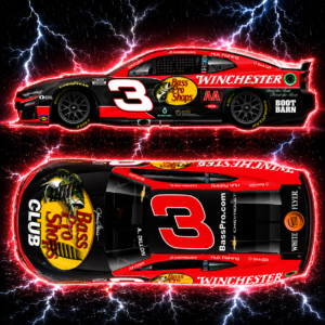 ** Précommande ** 2026 Austin Dillon #3 Bass Pro Shops/Winchester AA