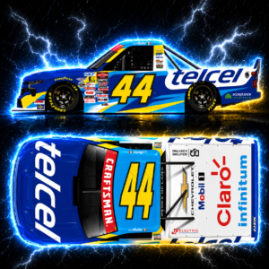** Précommande ** 2026 Andres Perez Lara #44 Telcel Truck Series