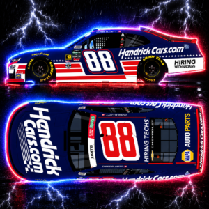 ** Précommande ** 2026 Chase Elliott #88 HendrickCars Patriotic
