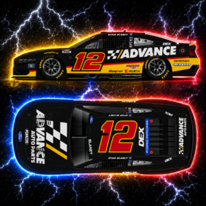 ** Précommande ** 2026 Ryan Blaney #12 Advance Auto Parts