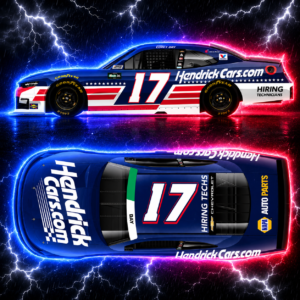 ** Précommande ** 2026 Corey Day #17 Hendrickcars.com Patriotic