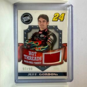 2009 PressPass Premium Hot Threads #HT-JG Jeff Gordon Red 97/99