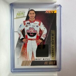 2019 Panini Prime Race-Used RU-KG Kaz Grala 11/25 Carrosserie