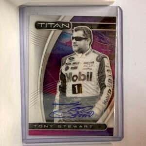 2021 Panini Chronicles Titan #20 Tony Stewart Autographed
