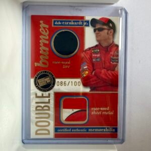2007 PressPass Double Burner DB-DE Dale Earnhardt Jr 086/100 (Tire & SheetMetal)