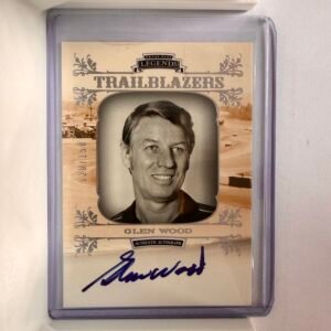 2012 PressPass Legends Trailblazers TB-GW Glen Wood 120/150 Autographed