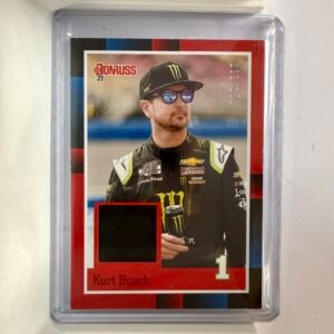2021 Panini Donruss 1988 Retro 88 R-KU Kurt Busch Red 111/250