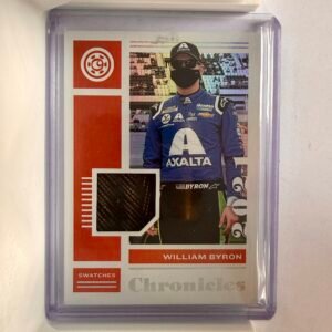 2021 Panini Chronicles Swatches CS-WB William Byron Holo (Tire)