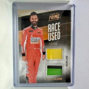 2018 Panini Prime Race Used Duals RUD-CL Corey Lajoie 14/25