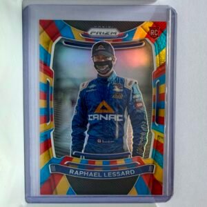 2021 Panini Prizm #9 Raphael Lessard Rainbow 2/24