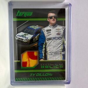 2017 Panini Torque Raced Relics RR-TY Ty Dillon Green 20/25