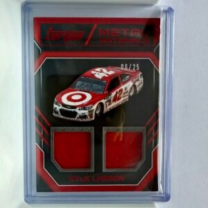 2017 Panini Torque Metal Materials MM-KL Kyle Larson Red 06/25