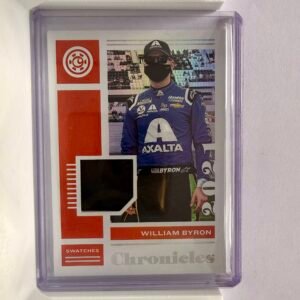2021 Panini Chronicles Swatches CS-WB William Byron Holo