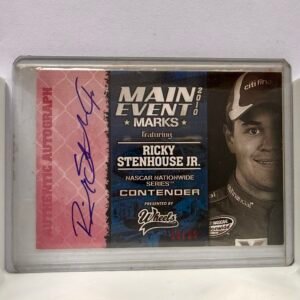 2010 Wheels Authentic Memorabilia Main Event Marks Ricky Stenhouse Jr Red 15/25