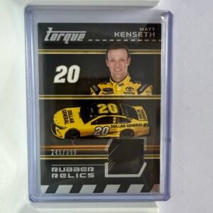 2016 Panini Torque Rubber Relics RR-MK Matt Kenseth Tire 245/399